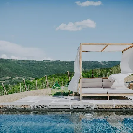 Luxury Estate With 6 Hectares Land Near Hilltop Town Motovun Kaldir